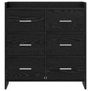 Sideboard Sort eg 75 x 33 x 80 cm Konstrueret træ