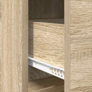 Sideboard Sonoma-eg 75 x 33 x 80 cm Konstrueret træ