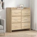Sideboard Sonoma-eg 75 x 33 x 80 cm Konstrueret træ
