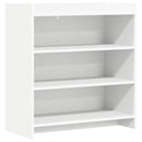Sideboard Hvid 75 x 36 x 80 cm Konstrueret træ