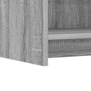 Sideboard Grå Sonoma 75 x 36 x 80 cm Konstrueret træ