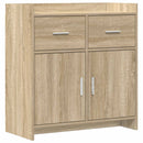 Sideboard Sonoma-eg 75 x 36 x 80 cm Konstrueret træ