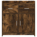 Sideboard Røget eg 75 x 36 x 80 cm Konstrueret træ