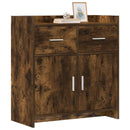 Sideboard Røget eg 75 x 36 x 80 cm Konstrueret træ