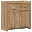 Sideboard Artisan-eg 75 x 36 x 80 cm Konstrueret træ