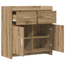 Sideboard Artisan-eg 75 x 36 x 80 cm Konstrueret træ