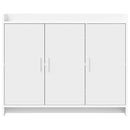 Sideboard Hvid 98,5 x 33 x 80 cm Konstrueret træ