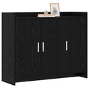 Sideboard Sort eg 98,5 x 33 x 80 cm Konstrueret træ