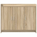 Sideboard Sonoma-eg 98,5 x 33 x 80 cm Konstrueret træ