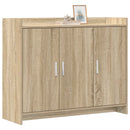 Sideboard Sonoma-eg 98,5 x 33 x 80 cm Konstrueret træ