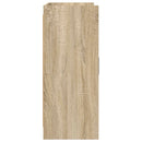 Sideboard Sonoma-eg 98,5 x 33 x 80 cm Konstrueret træ
