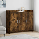 Sideboard Røget eg 98,5 x 33 x 80 cm Konstrueret træ