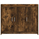 Sideboard Røget eg 98,5 x 33 x 80 cm Konstrueret træ