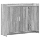 Sideboard Grå Sonoma 98,5 x 33 x 80 cm Konstrueret træ