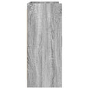 Sideboard Grå Sonoma 98,5 x 33 x 80 cm Konstrueret træ
