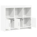 Sideboard Hvid 98,5 x 33 x 80 cm Konstrueret træ