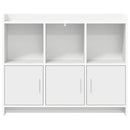 Sideboard Hvid 98,5 x 33 x 80 cm Konstrueret træ
