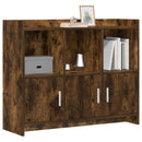 Sideboard Røget eg 98,5 x 33 x 80 cm Konstrueret træ