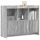 Sideboard Grå Sonoma 98,5 x 33 x 80 cm Konstrueret træ