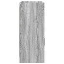 Sideboard Grå Sonoma 98,5 x 33 x 80 cm Konstrueret træ