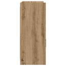 Sideboard Artisan-eg 98,5 x 33 x 80 cm Konstrueret træ