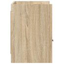 TV-skab 71,5 x 33 x 47 cm Sonoma-eg Konstrueret træ