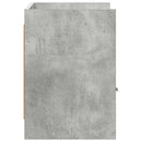 TV-skab 71,5 x 33 x 47 cm Betongrå Konstrueret træ