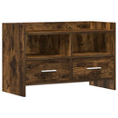 TV-skab 71,5 x 33 x 47 cm Røget eg Konstrueret træ