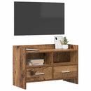TV-skab 71,5 x 33 x 47 cm Gammelt træ Konstrueret træ