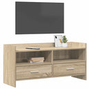 TV-skab 100 x 33 x 47 cm Sonoma-eg Konstrueret træ