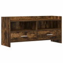 TV-skab 100 x 33 x 47 cm Røget eg Konstrueret træ