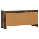TV-skab 100 x 33 x 47 cm Røget eg Konstrueret træ