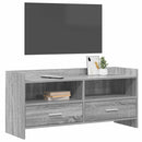 TV-skab 100 x 33 x 47 cm Grå Sonoma Konstrueret træ