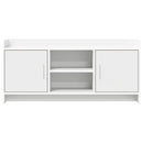 TV-skab 102 x 33 x 47 cm Hvid Konstrueret træ