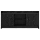 TV-skab 102 x 33 x 47 cm Sort eg Konstrueret træ