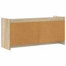 TV-skab 102 x 33 x 47 cm Sonoma-eg Konstrueret træ