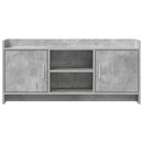 TV-skab 102 x 33 x 47 cm Betongrå Konstrueret træ