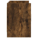 TV-skab 102 x 33 x 47 cm Røget eg Konstrueret træ