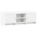 TV-skab 130 x 33 x 47 cm Hvid Konstrueret træ