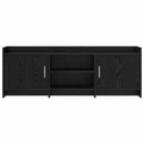 TV-skab 130 x 33 x 47 cm Sort eg Konstrueret træ