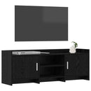TV-skab 130 x 33 x 47 cm Sort eg Konstrueret træ