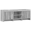 TV-skab 130 x 33 x 47 cm Grå Sonoma Konstrueret træ