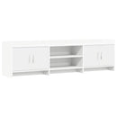 TV-skab 168 x 33 x 47 cm Hvid Konstrueret træ