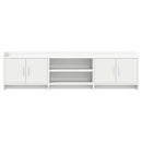 TV-skab 168 x 33 x 47 cm Hvid Konstrueret træ