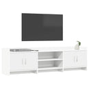 TV-skab 168 x 33 x 47 cm Hvid Konstrueret træ