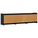TV-skab 168 x 33 x 47 cm Sort eg Konstrueret træ