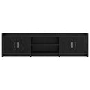 TV-skab 168 x 33 x 47 cm Sort eg Konstrueret træ