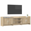TV-skab 168 x 33 x 47 cm Sonoma-eg Konstrueret træ
