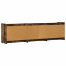 TV-skab 168 x 33 x 47 cm Røget eg Konstrueret træ