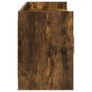TV-skab 168 x 33 x 47 cm Røget eg Konstrueret træ